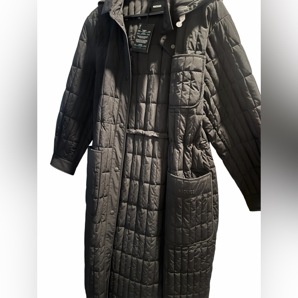 NWT Mackage‎ Tadoka Down Quilted Trench Coat - Picture 3 of 8